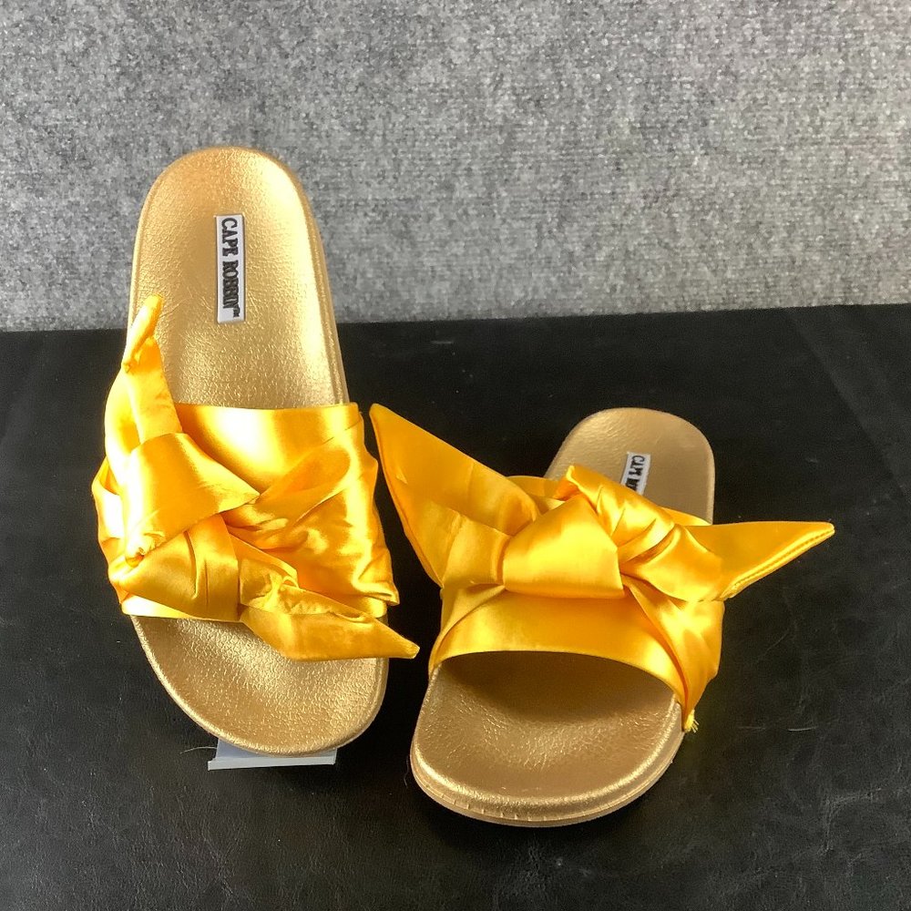 CAPE ROBBIN MOIRA - 19 WOMEN'S SLIDE ON KNOT SANDALS
